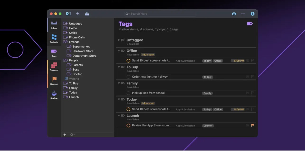 OmniFocus Pro screenshot 3